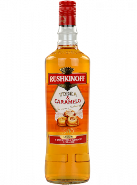 Antonia Nadal Rushkinoff Vodka Caramelo 18% 1l